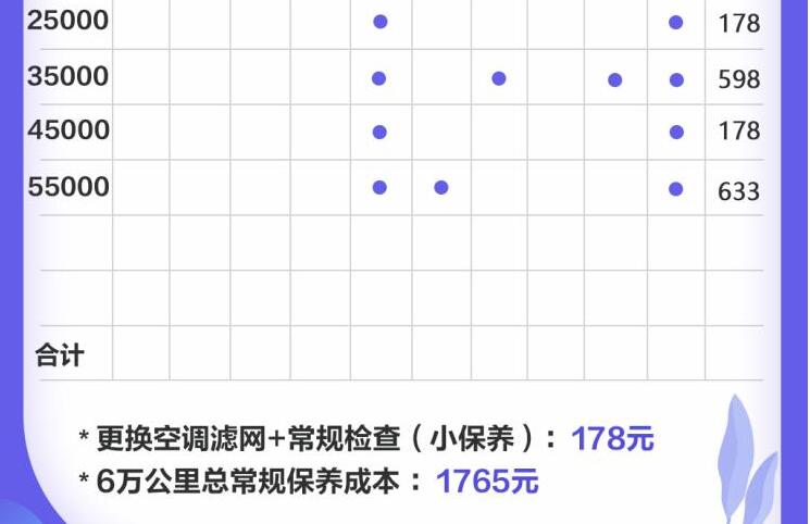 奔奔EV小保养多少钱？奔奔EV保养费计算