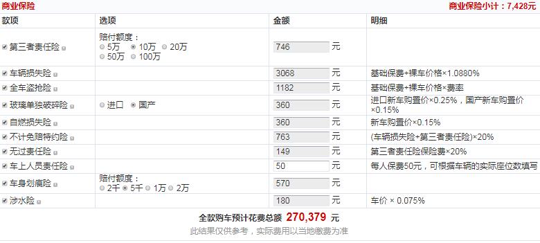 2019款君越豪华型全款价格多少钱？