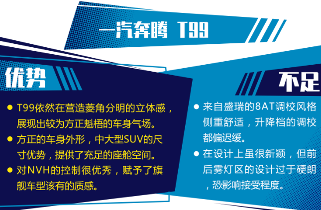 奔腾T99缺点和优点 奔腾T99质量怎么样？