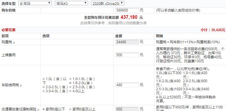 2020款华晨宝马X3哪款性价比更高？入门版车型怎么样？