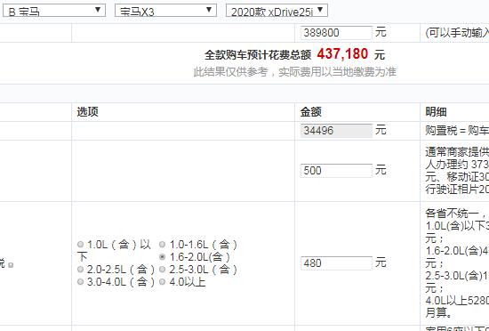 2020款华晨宝马X3哪款性价比更高？入门版车型怎么样？