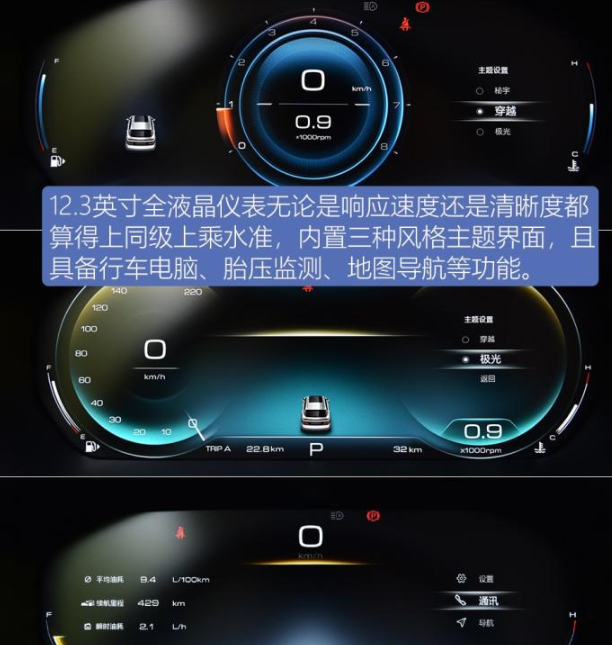 宝骏RM-5仪表盘显示内容图解说明