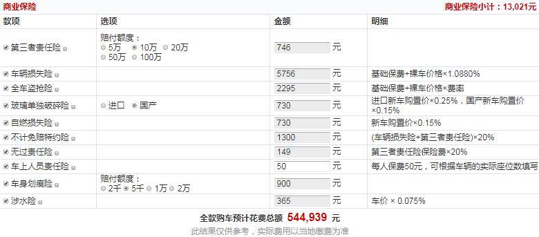 2020款宝马530Li xDrive豪华套装全款落地价多少钱？