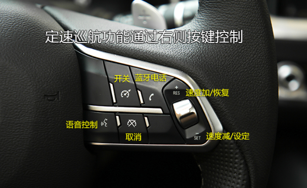 2019款哈弗H6方向盘按键功能图片解析
