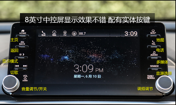 INSPIRE混动按键功能图解 INSPIRE混动车内按键功能使用说明