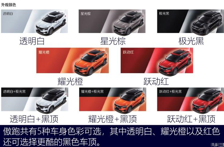 2020款起亚KX3傲跑有几种颜色？KX3傲跑什么颜色好看