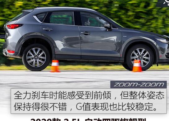 2020款马自达CX-5刹车测试 新款马自达CX-5百公里刹车多少米？