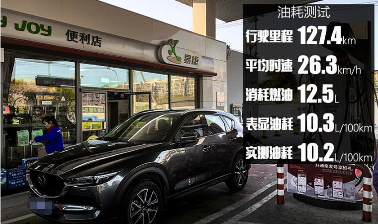 2020款马自达CX-5百公里真实油耗多少？