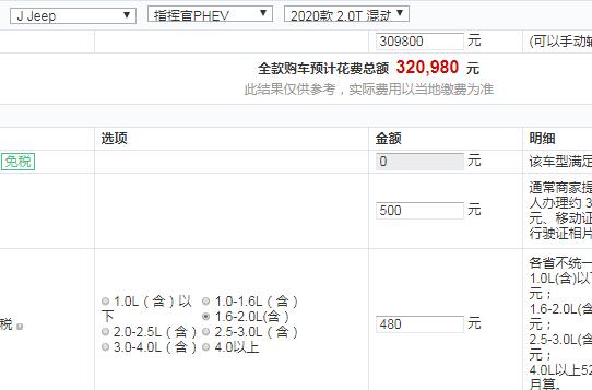 指挥官PHEV进享版全款价格多少钱？推荐购买吗？