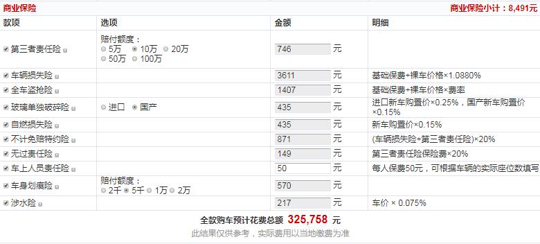 2020款凯迪拉克CT5时尚型全款大概多少钱？