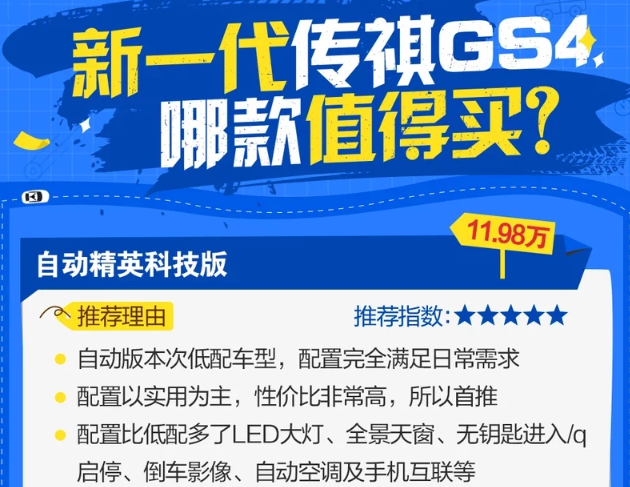 2020款传祺GS4怎么选？20款传祺GS4哪款最值得购买?