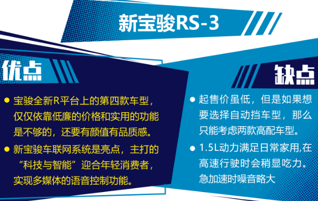 宝骏RS-3致命缺点 宝骏RS-3缺点和优点