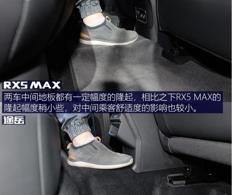 荣威RX5MAX和途岳空间哪个更加宽敞？