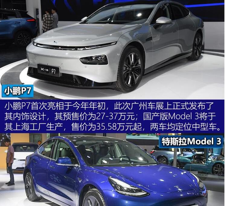 小鹏P7和国产Model3哪个外观更好看？