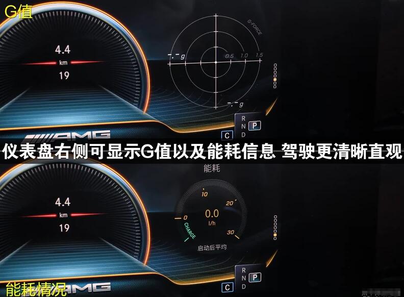 奔驰amgA35L仪表盘显示内容图解