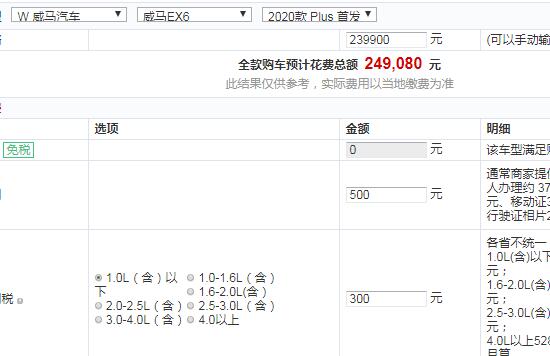 威马EX6 Plus全款价格多少？威马EX6 Plus落地价多少？