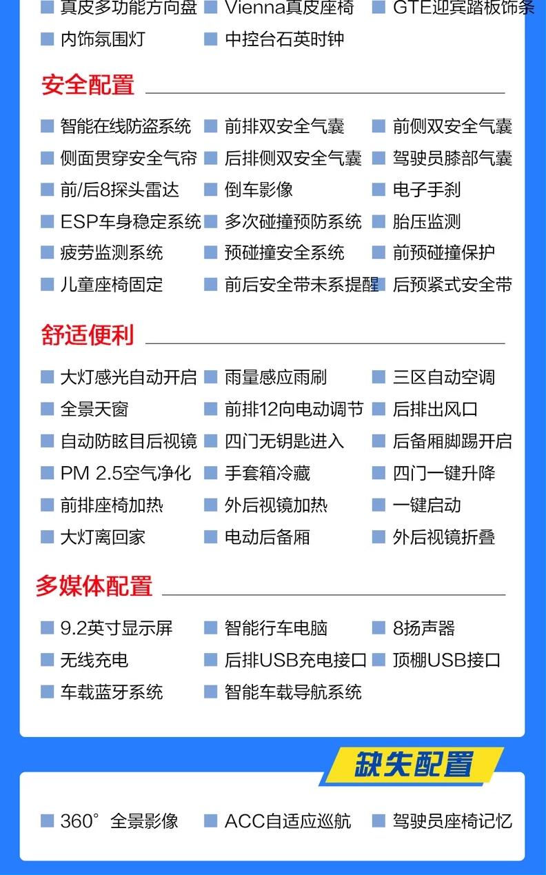 迈腾GTE豪华型配置有什么？迈腾GTE豪华型值得买吗？