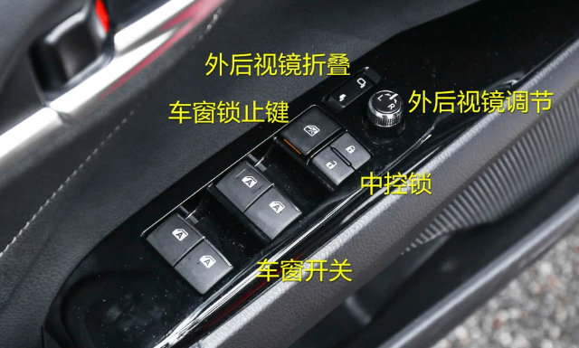第八代凯美瑞按键功能图解 第八代凯美瑞车内按键功能使用