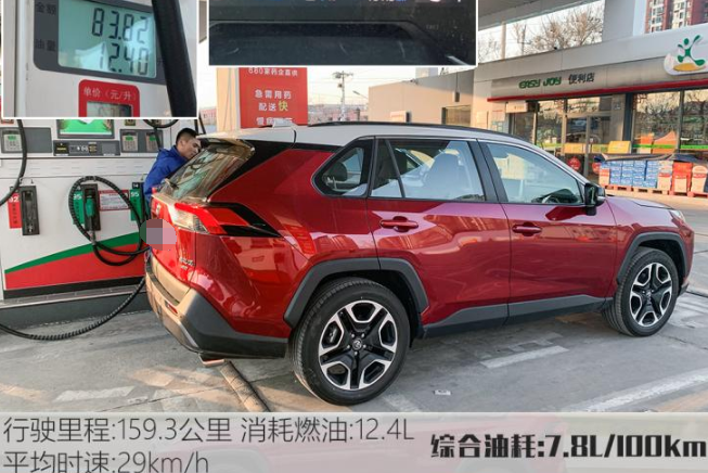 2020款RAV4荣放2.0L油耗测试 20款RAV4荣放真实油耗多少?