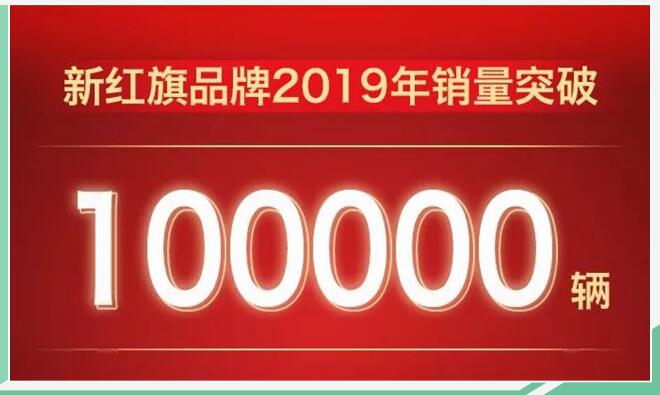 年度目标完成 2019年红旗销量可观