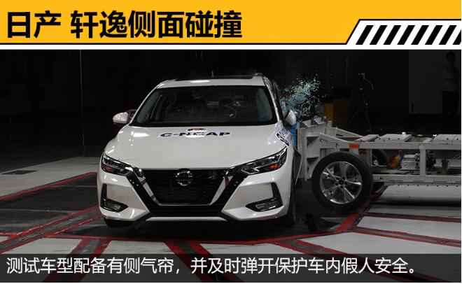 2020轩逸碰撞测试 新款轩逸碰撞测试成绩如何？