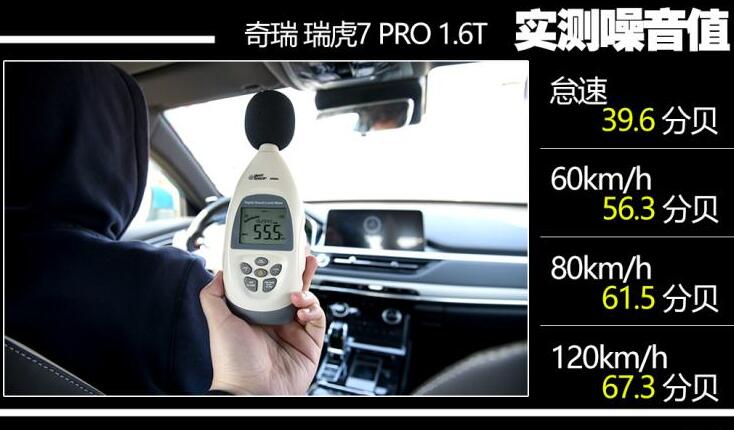 2020新款瑞虎7PRO隔音怎么样？瑞虎7PRO噪音测试