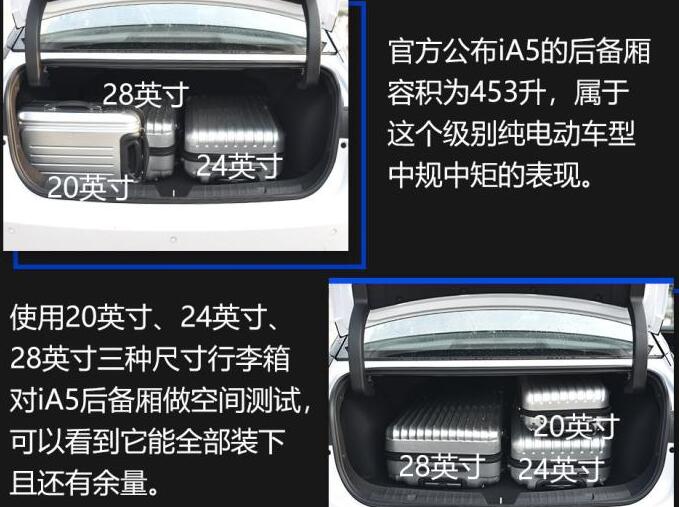 广汽丰田ia5后备箱容积及空间测试