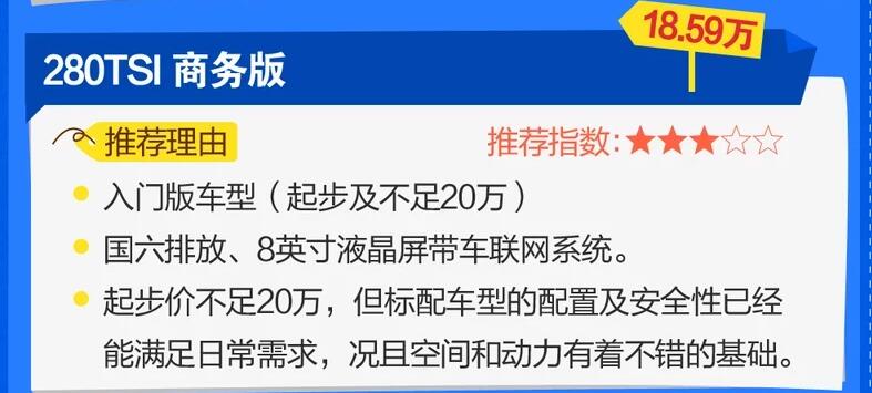 2020款帕萨特买哪款性价比高?2020帕萨特哪款值得买