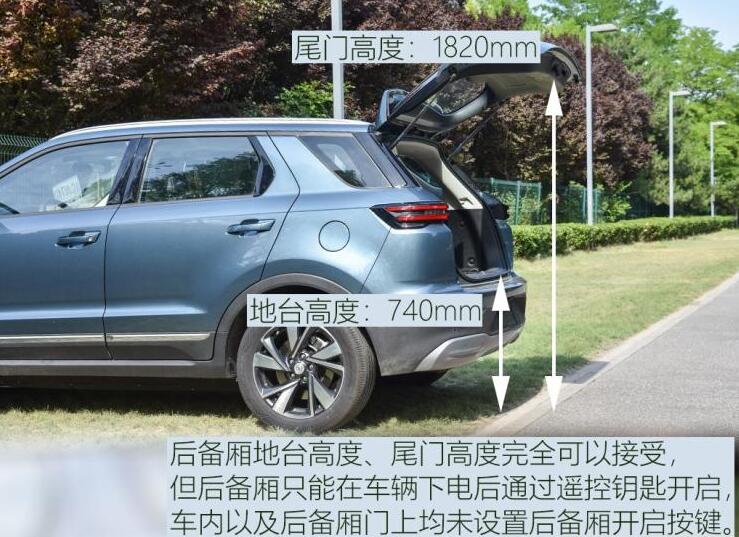 长安CS55E-Rock后备箱尺寸多少？