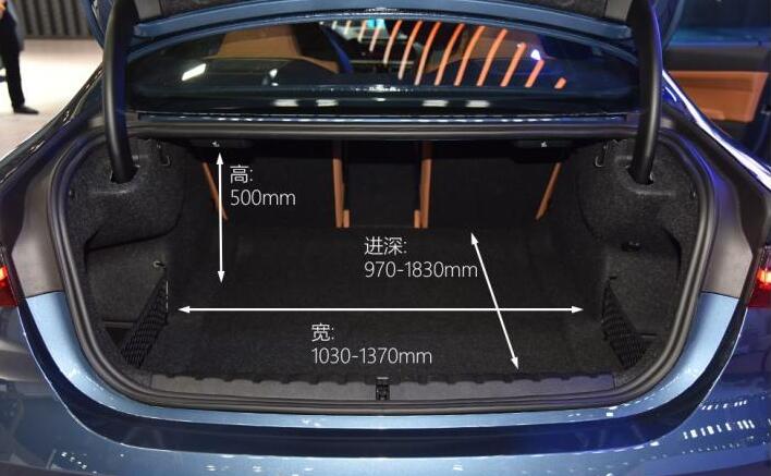 2021款宝马4系后备箱尺寸多少