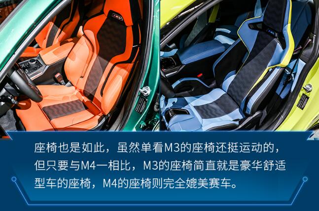 2021款宝马M3和M4有什么区别?2021款宝马M3和M4对比