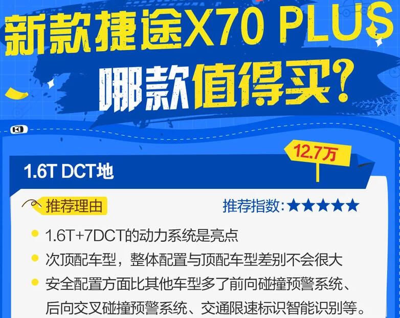 捷途X70plus哪款值得买?捷途X70plus买哪款性价比高