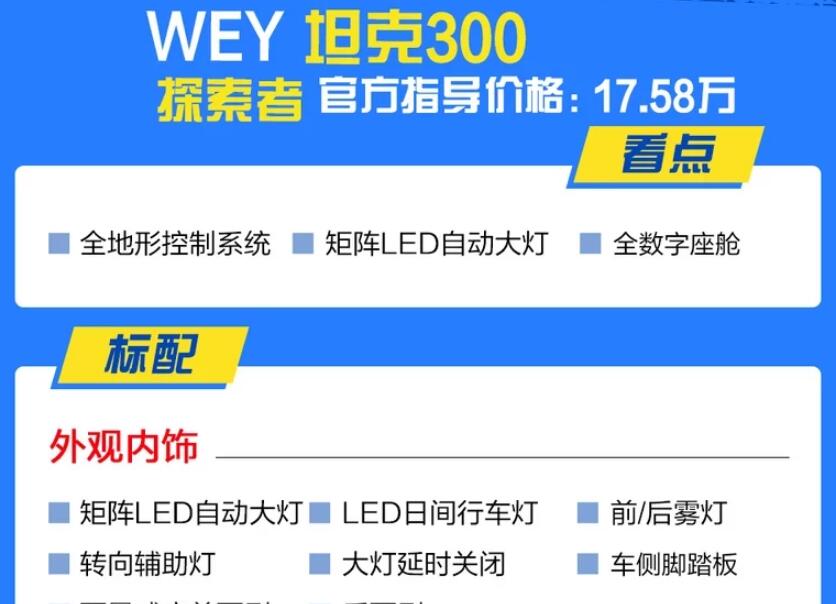 坦克300探索者好不好?坦克300探索者能买吗?