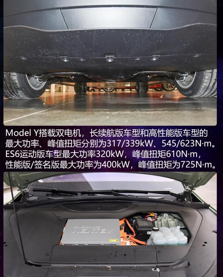 modely和蔚来es6对比,modely和蔚来es6哪个好