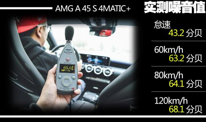 2020款奔驰AMGA45S噪音测试