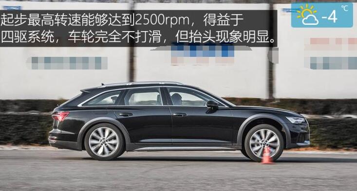 2021款奥迪A6Allroad3.0T百公里加速测试