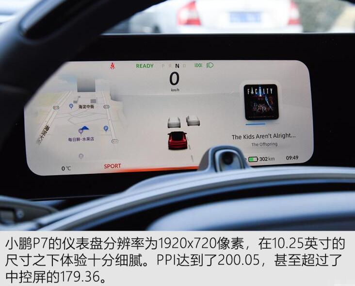 小鹏p7仪表盘介绍,小鹏p7仪表盘显示内容