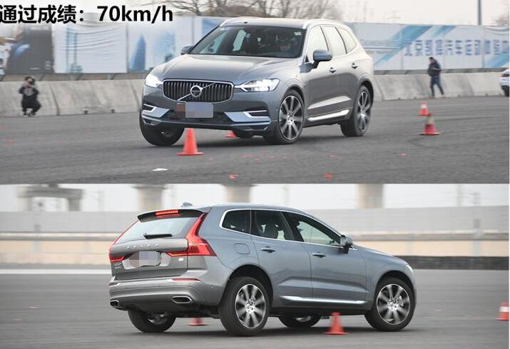 2021款沃尔沃XC60T8混动麋鹿测试