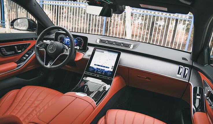 2021款奔驰S400L中控台屏幕功能使用说明