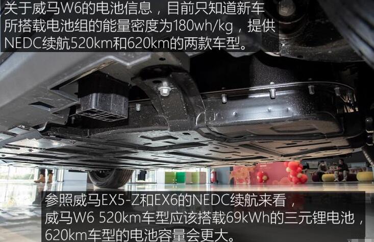 威马w6电池怎么样？威马w6电池大小